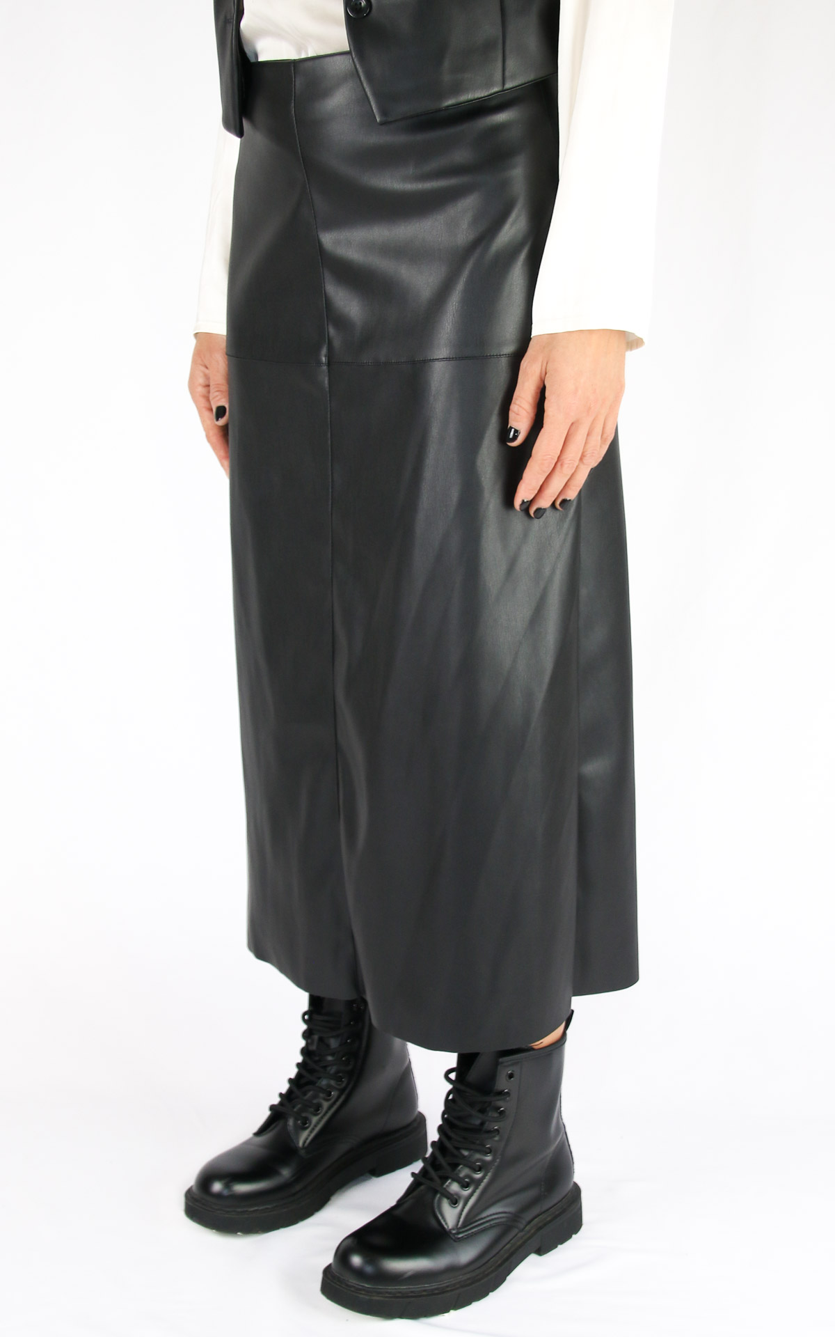 Off-On – gonna ecopelle – nero