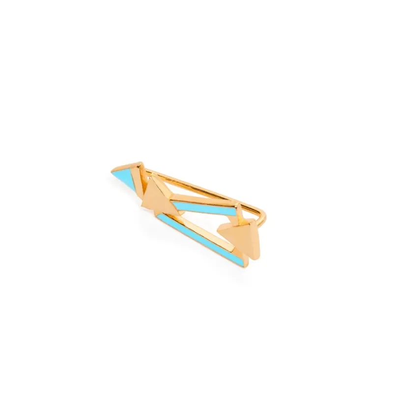 Orecchino Valentina Ferragni Studio Gaia Light Blue