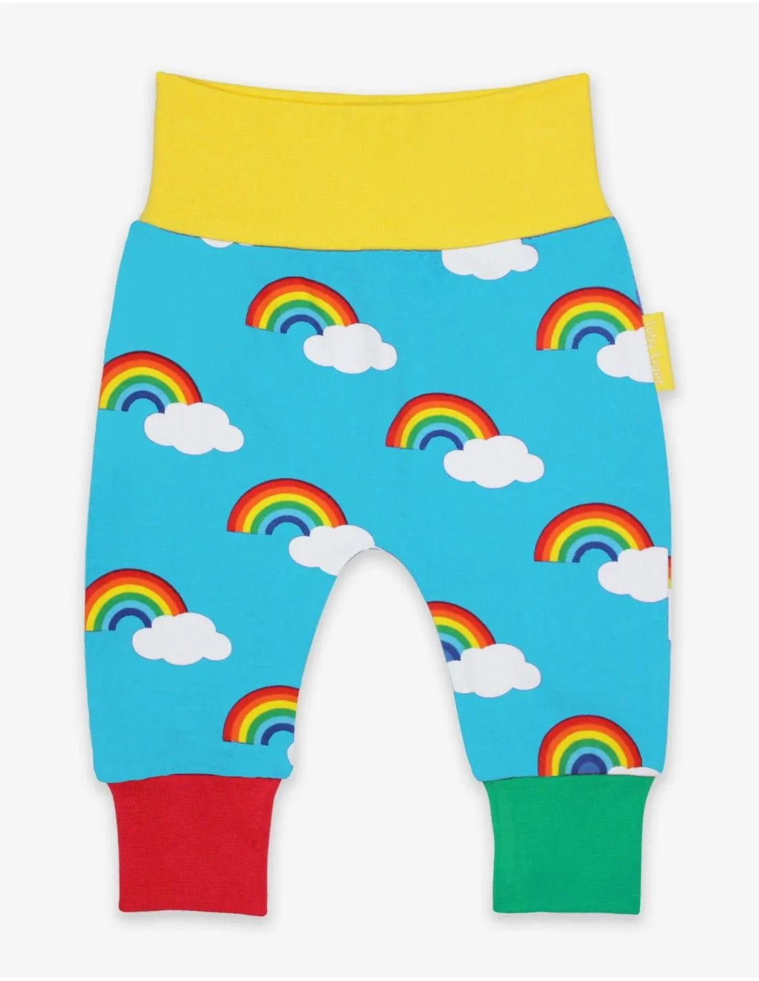 PANTALONE AMPIO BABY IN COTONE BIOLOGICO "ARCOBALENI"