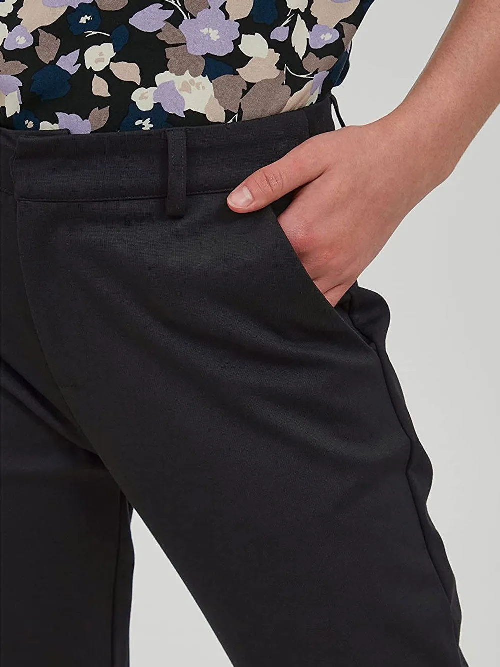 Pantalone ICHI Donna 20115927 Nero