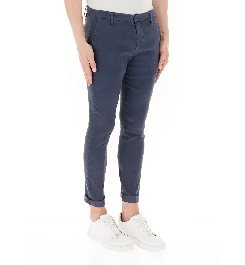 Pantalone misto lino