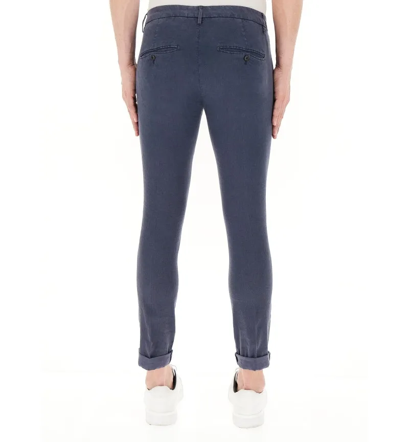 Pantalone misto lino