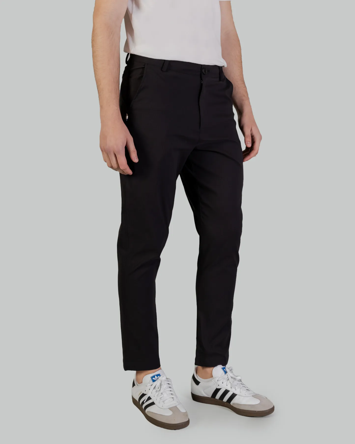 Pantaloni Aquascutum ACTIVE CHINO PANT Nero
