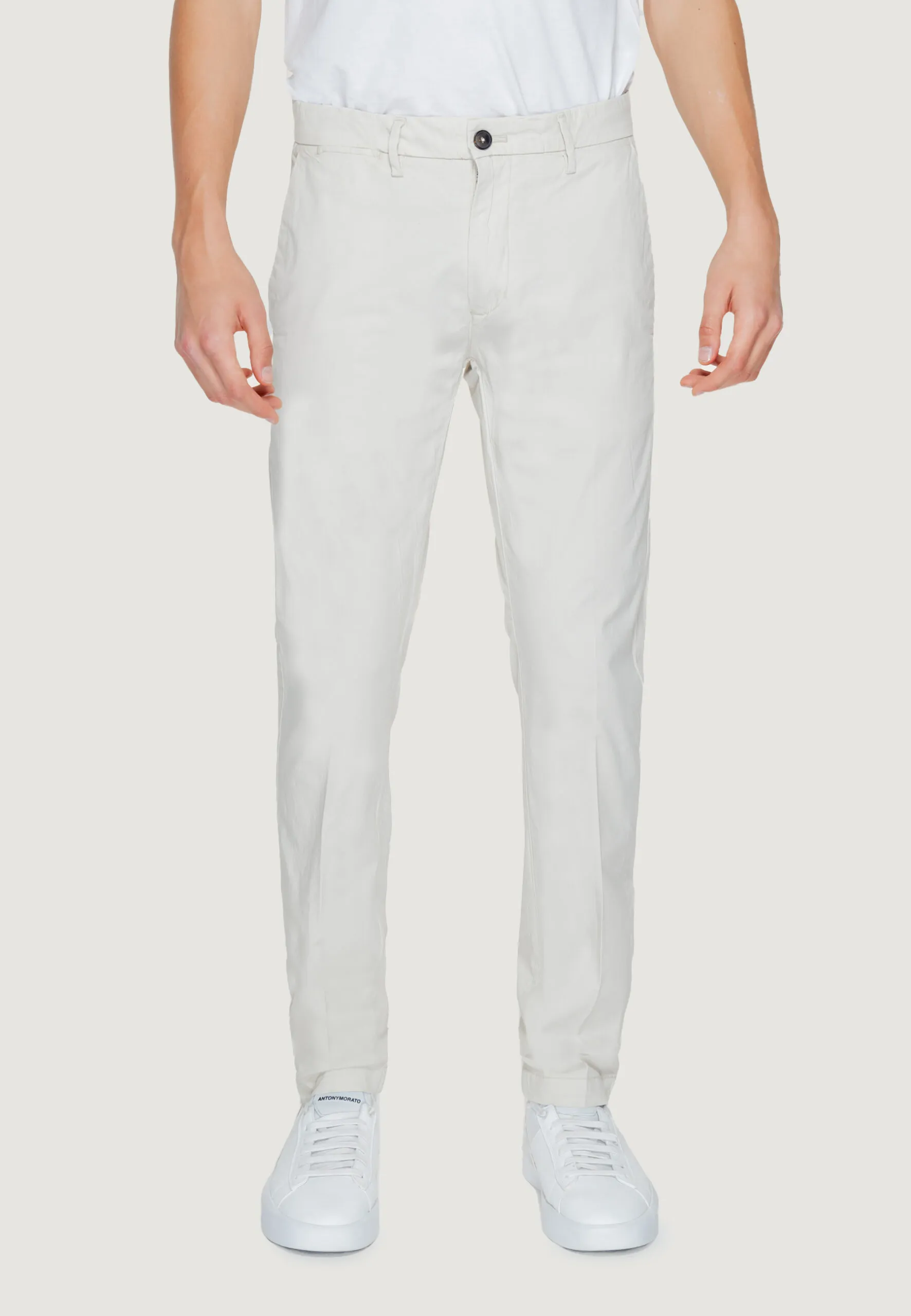 Pantaloni Borghese Chino Todi Beige