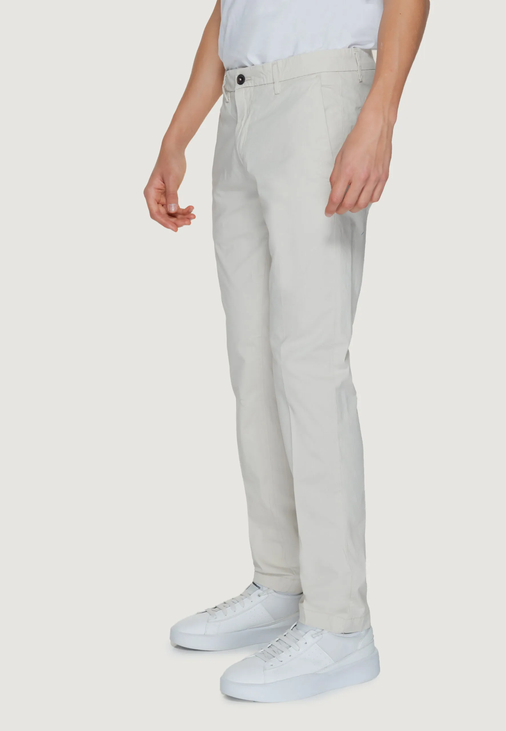 Pantaloni Borghese Chino Todi Beige