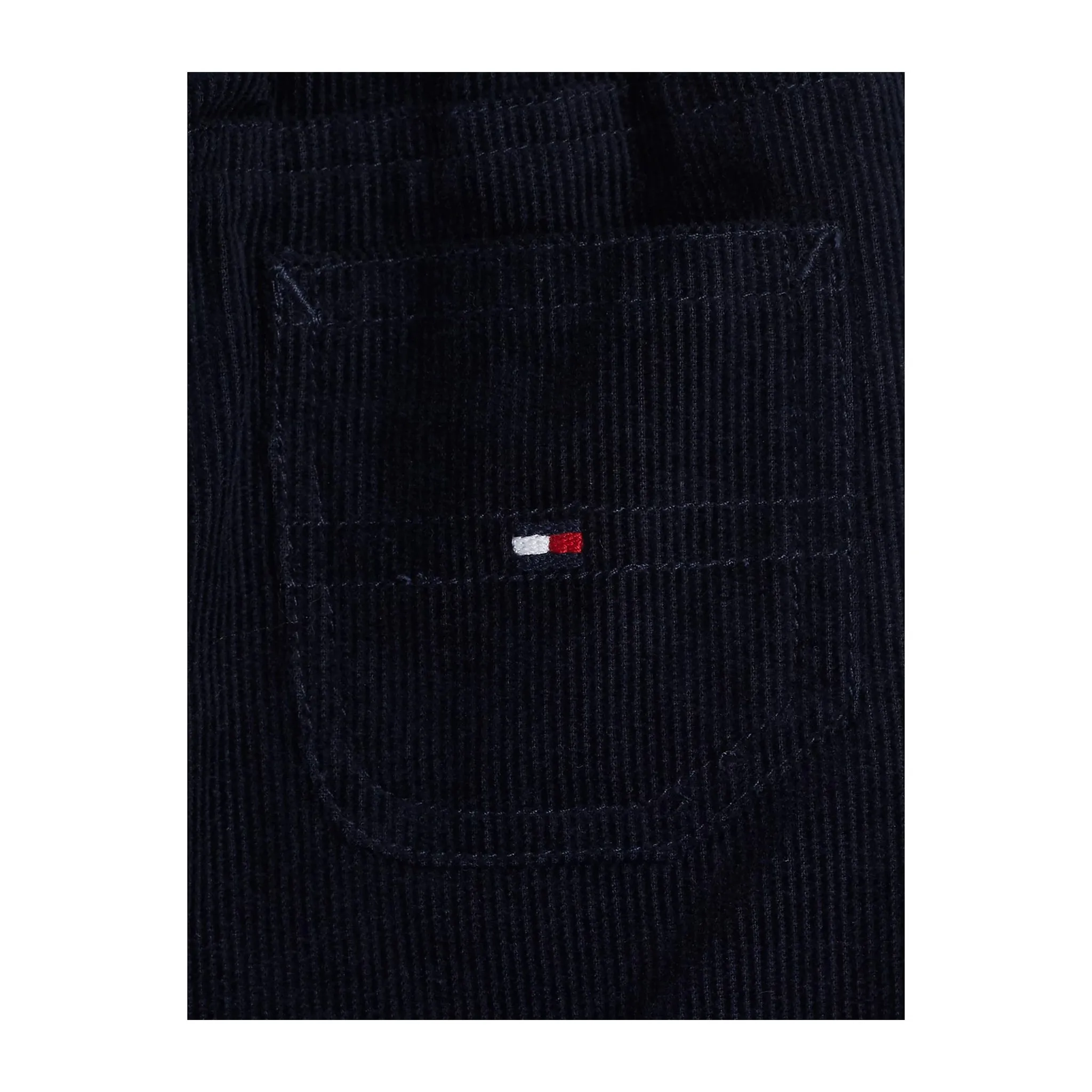 Pantaloni cargo Neonato in velluto a coste con lacci Blu
