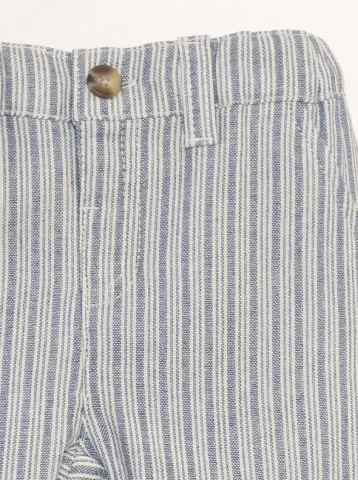 Pantaloni chino a righe - BLU