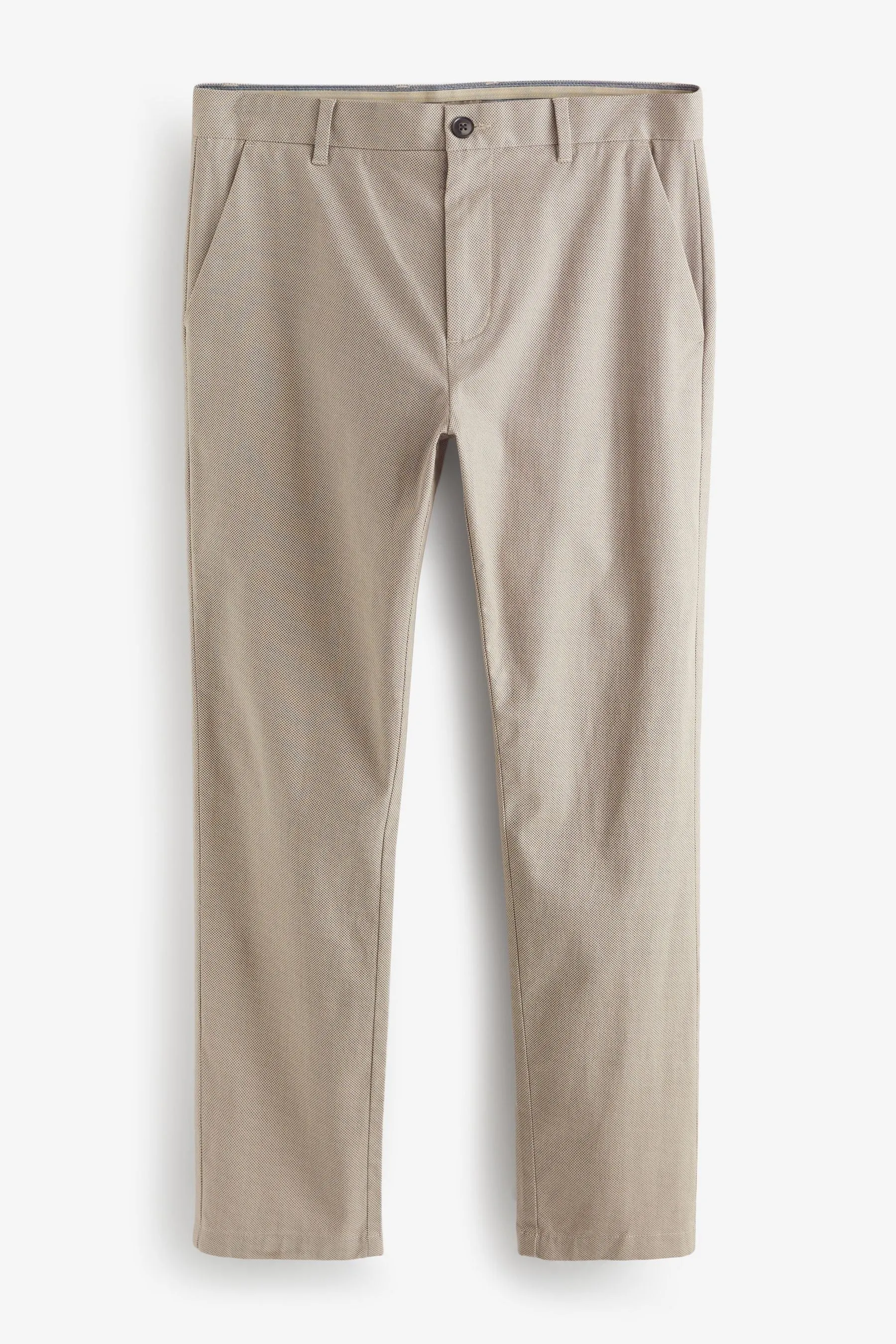 Pantaloni chino morbidi elasticizzati stampati