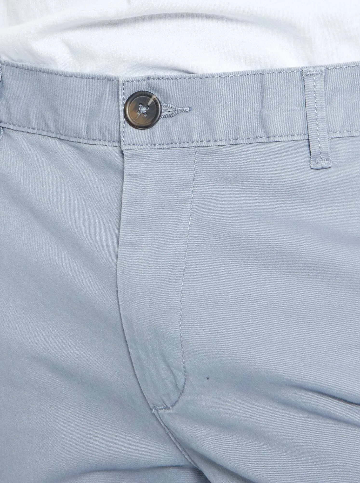 Pantaloni chino slim - BLU