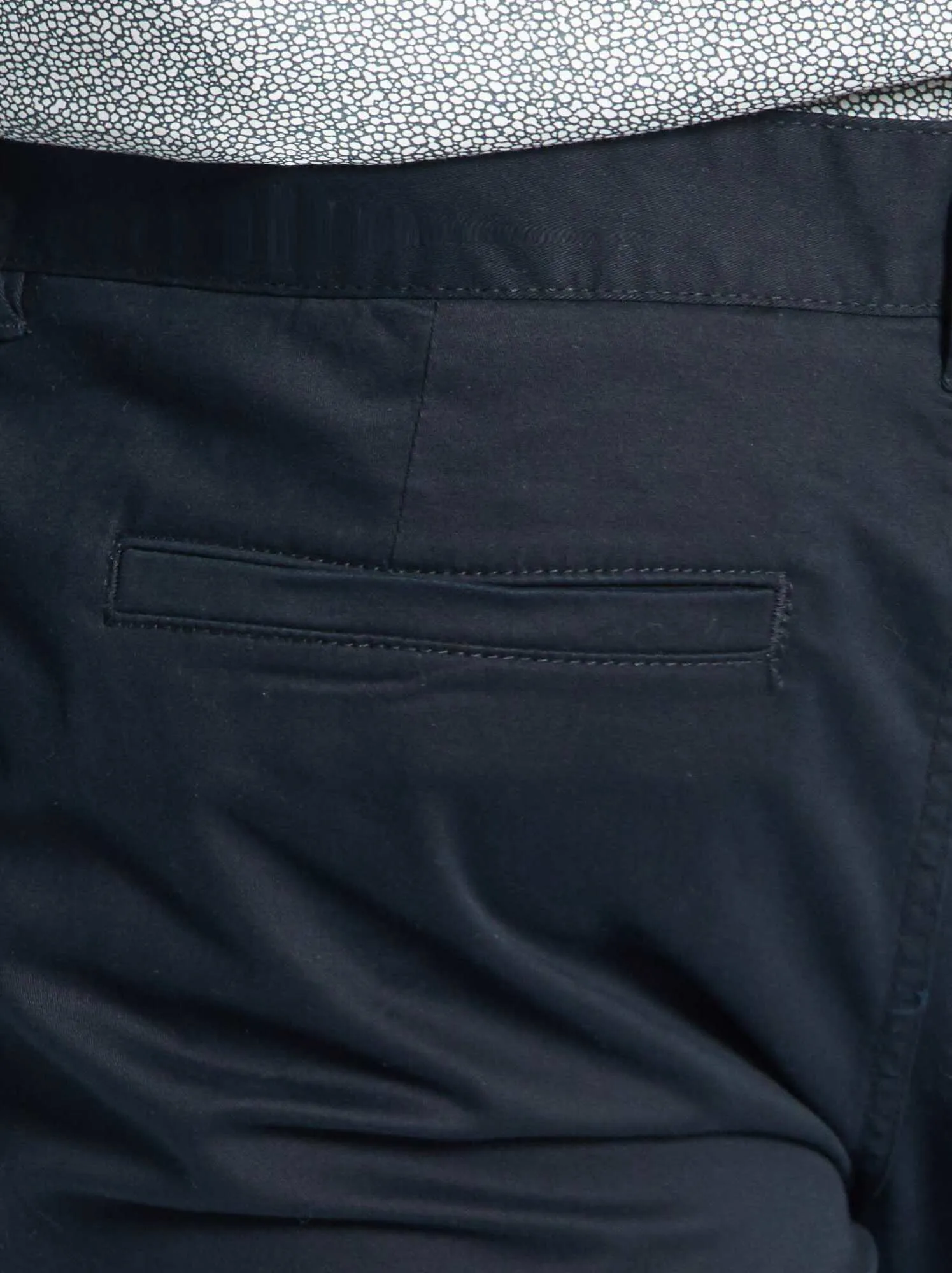 Pantaloni chino slim L38 +195 cm - Nero