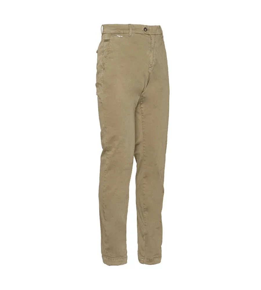 Pantaloni chino stretch Uomo Aeronautica Militare