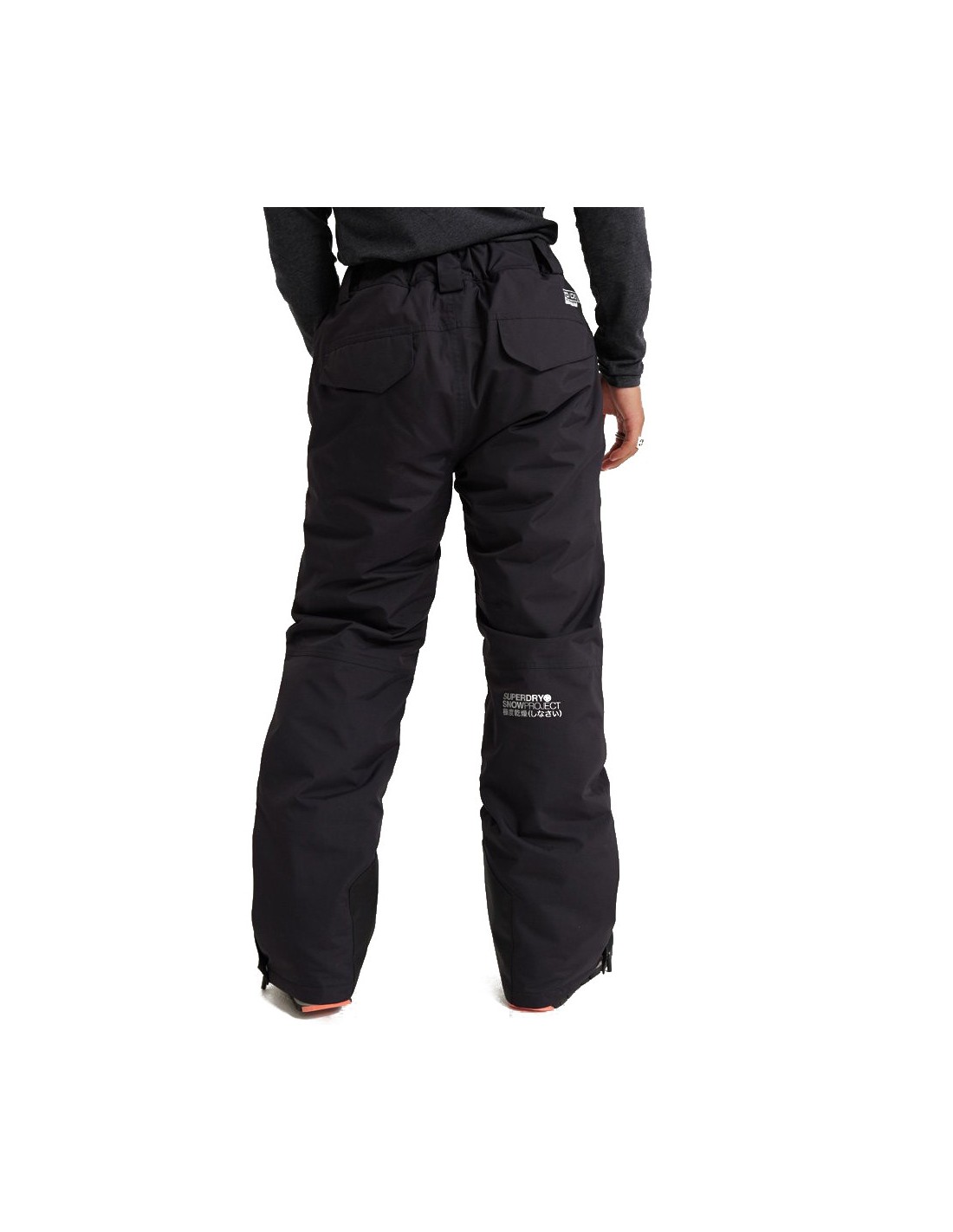 Pantaloni da sci Superdry Sd Mountain Snow Black