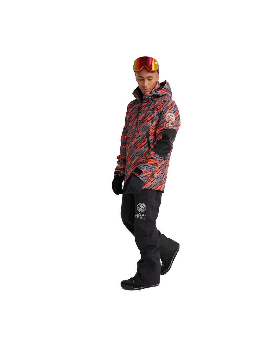 Pantaloni da sci Superdry Sd Mountain Snow Black