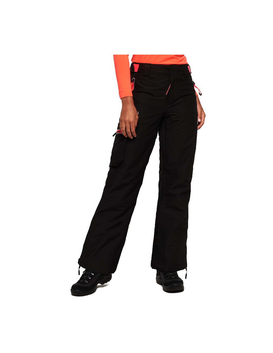 Pantaloni da sci Superdry Snow Pant W Black / Co