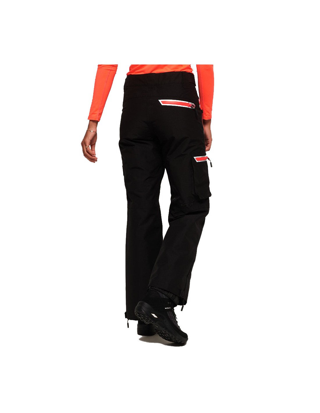 Pantaloni da sci Superdry Snow Pant W Black / Co