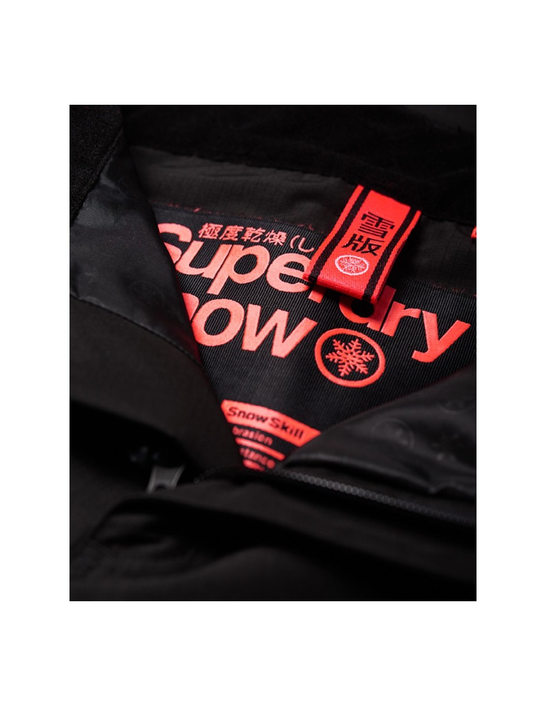 Pantaloni da sci Superdry Snow Pant W Black / Co