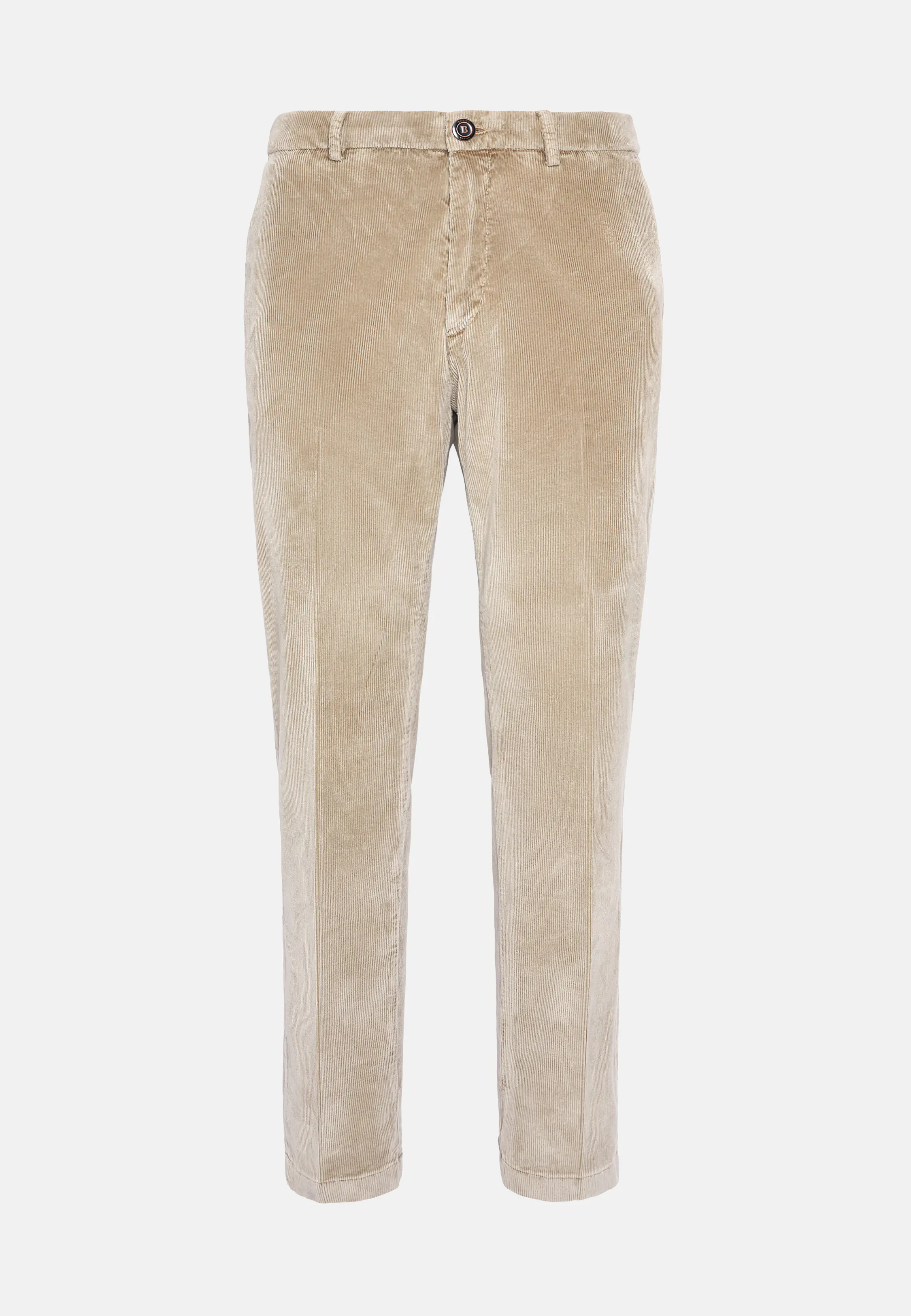 Pantaloni In Velluto Elasticizzato
