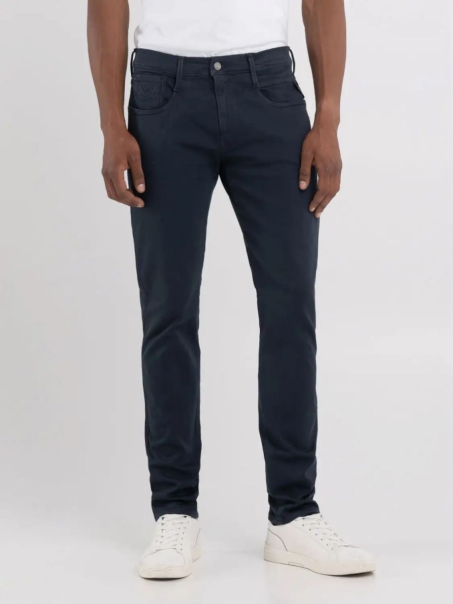 PANTALONI Uomo REPLAY M914Y.8366197 - AMBASS 010 -  10.5 OZ HYPERFLEX STR.