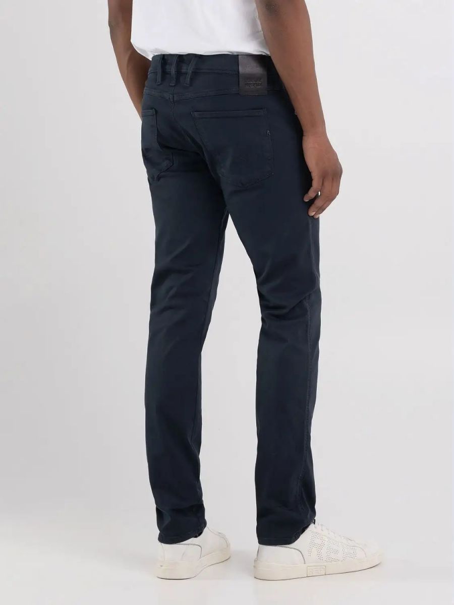 PANTALONI Uomo REPLAY M914Y.8366197 - AMBASS 010 -  10.5 OZ HYPERFLEX STR.