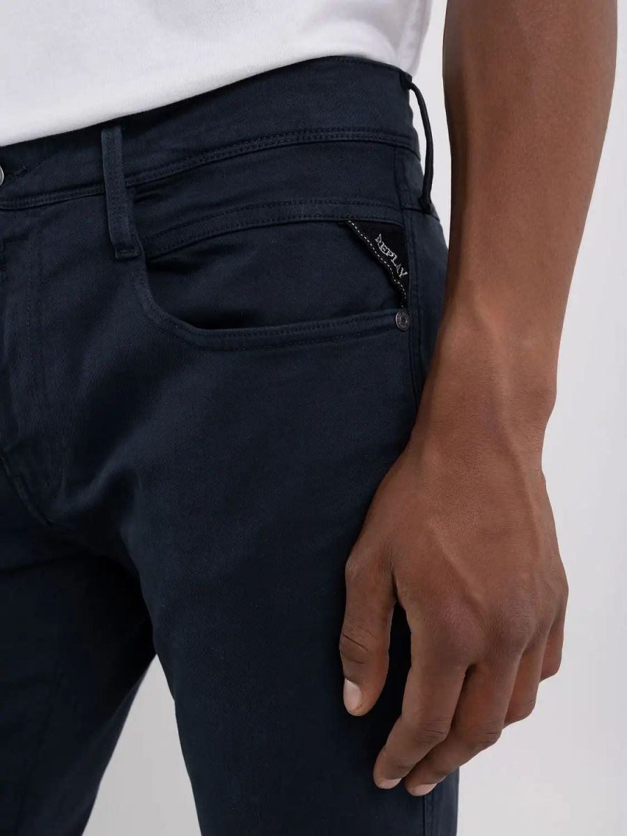 PANTALONI Uomo REPLAY M914Y.8366197 - AMBASS 010 -  10.5 OZ HYPERFLEX STR.