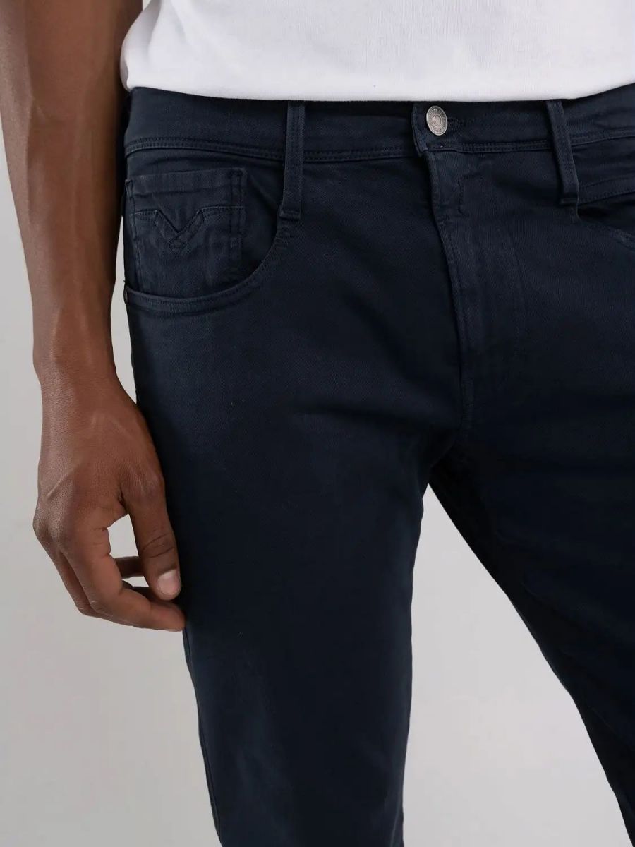 PANTALONI Uomo REPLAY M914Y.8366197 - AMBASS 010 -  10.5 OZ HYPERFLEX STR.