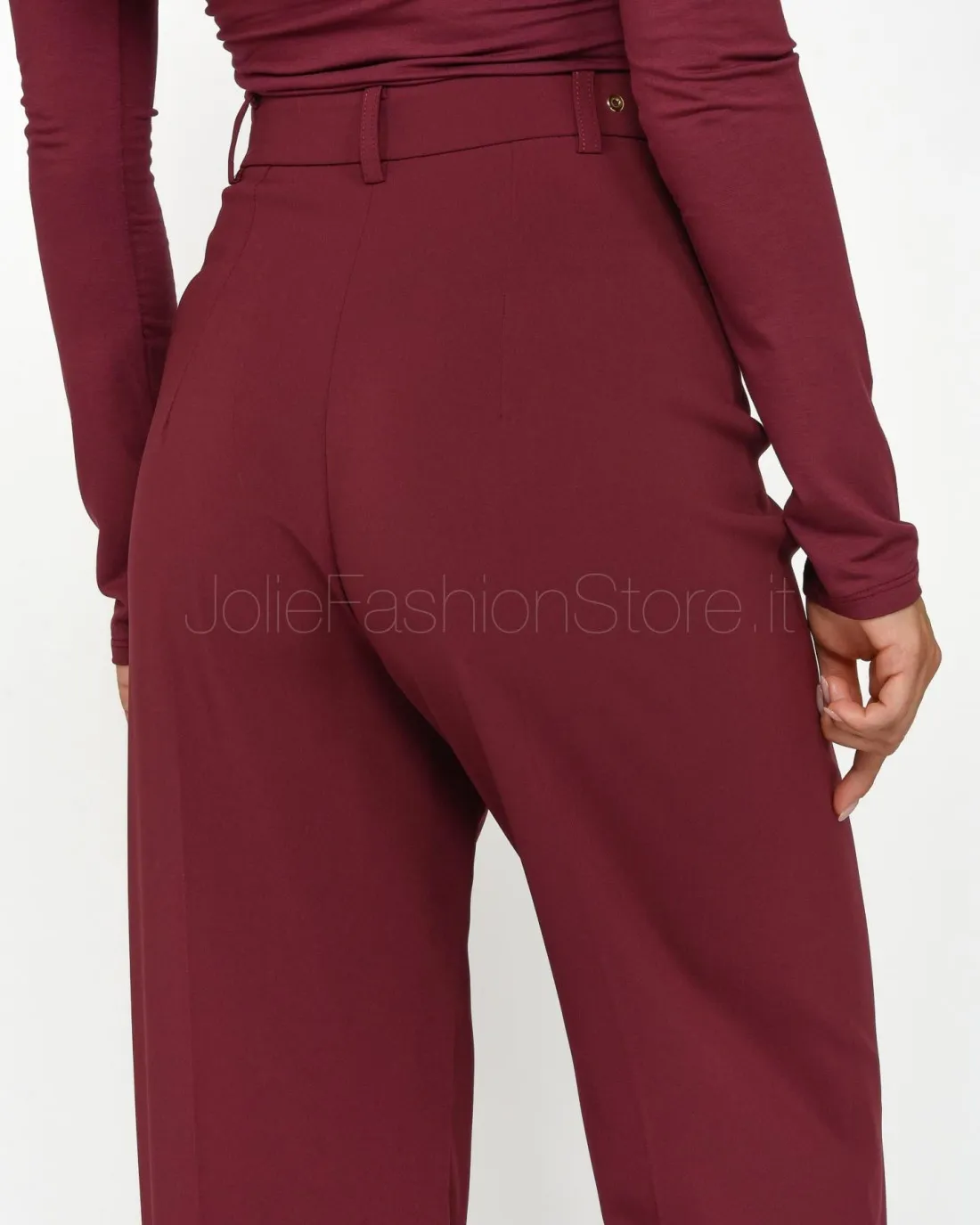 ---------------  ---------------  ---------------  ---------------  --------------Patrizia Pepe PANTS/TROUSERS Plum Elixir------
