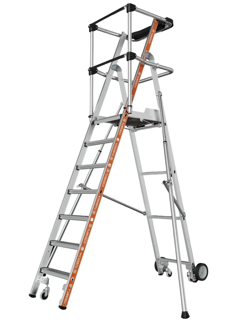 Piattaforma di lavoro e impalcatura Alluminio TUBESCA 1.63m, 150kg carico
