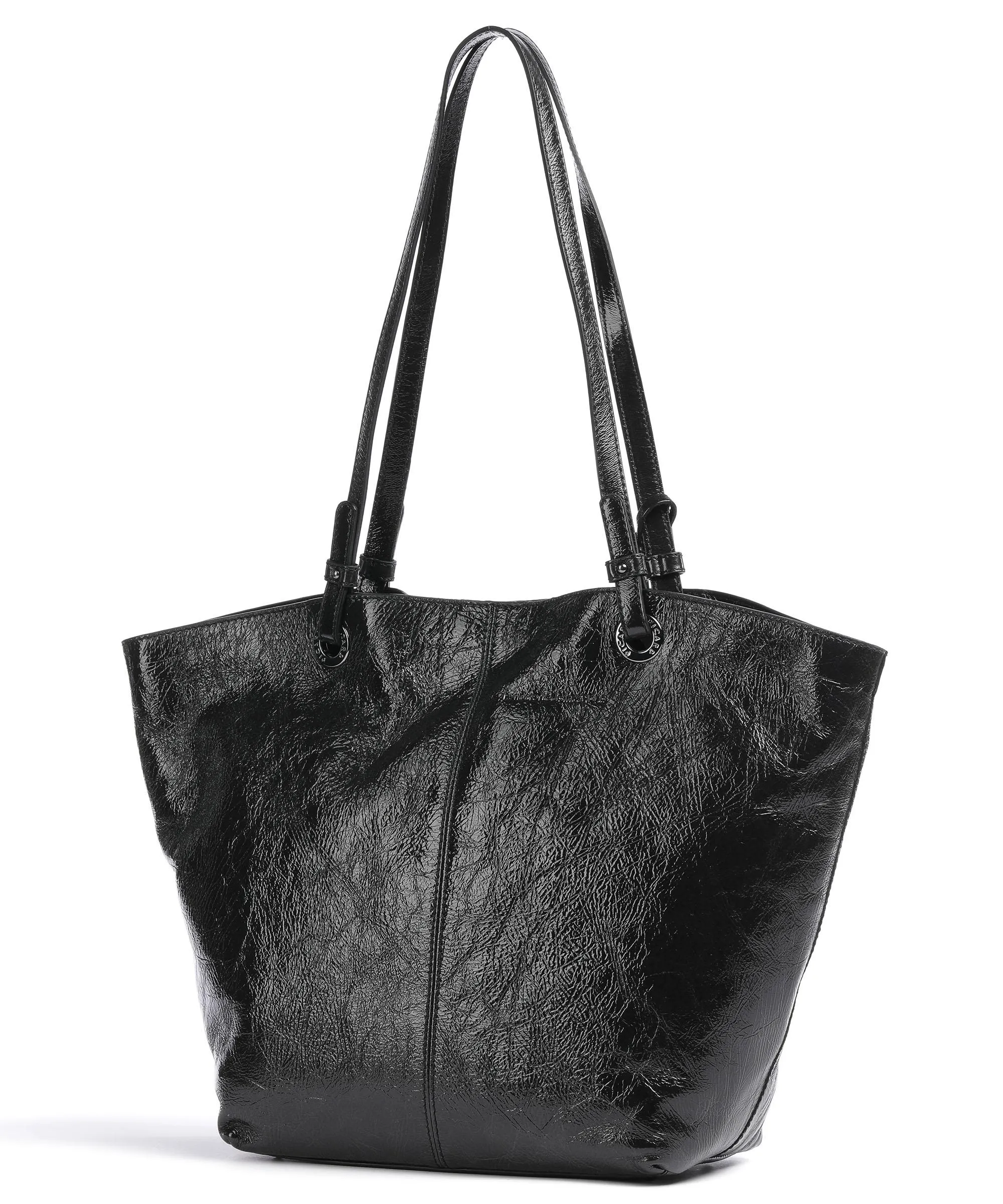  Picard Aquarius Borsa shopper pelle di vacchetta grana nero  