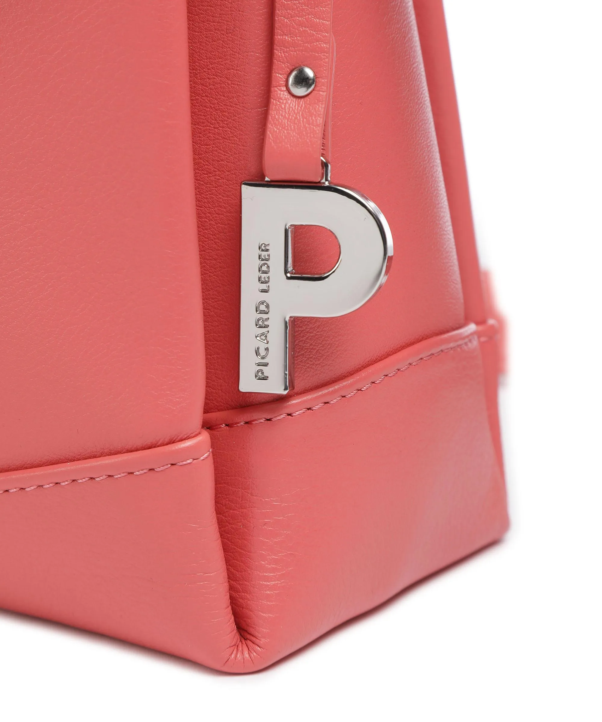  Picard Really Borsa a tracolla pelle di vacchetta finemente grana corallo  