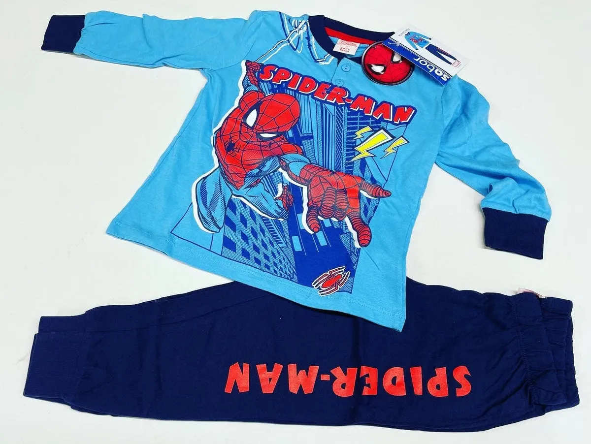 Pigiama Spiderman pixar Disney cotone