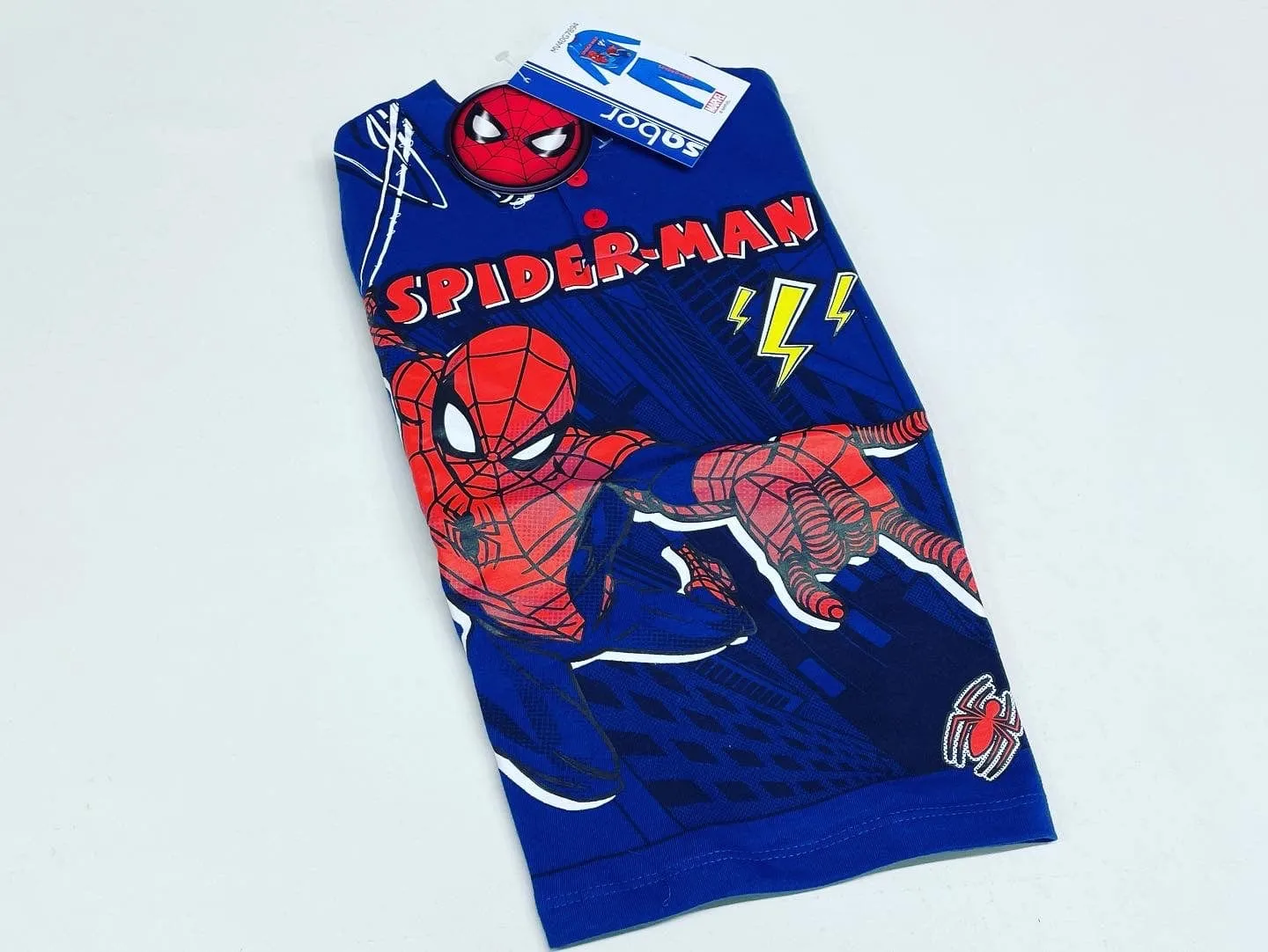 Pigiama Spiderman pixar Disney cotone