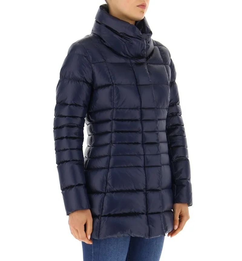 Piumino collo alto