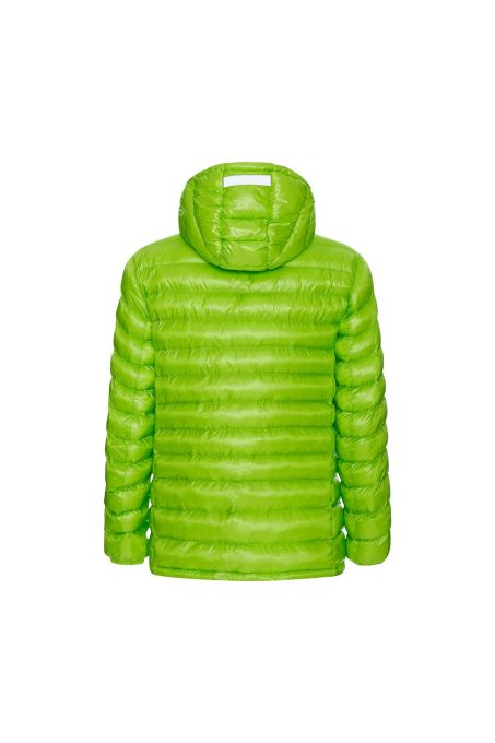 Piumino con Cappuccio Uomo F**K 777 Fuck 870 Verde Fluo