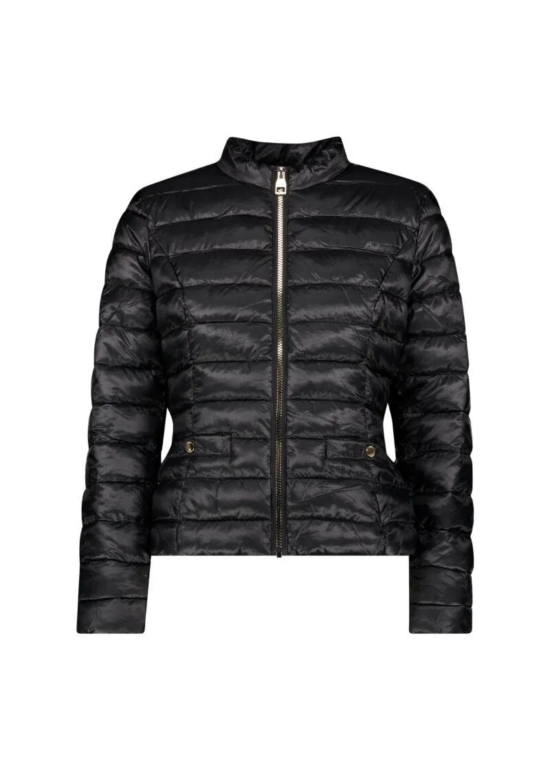 Piumino donna in nylon con catena