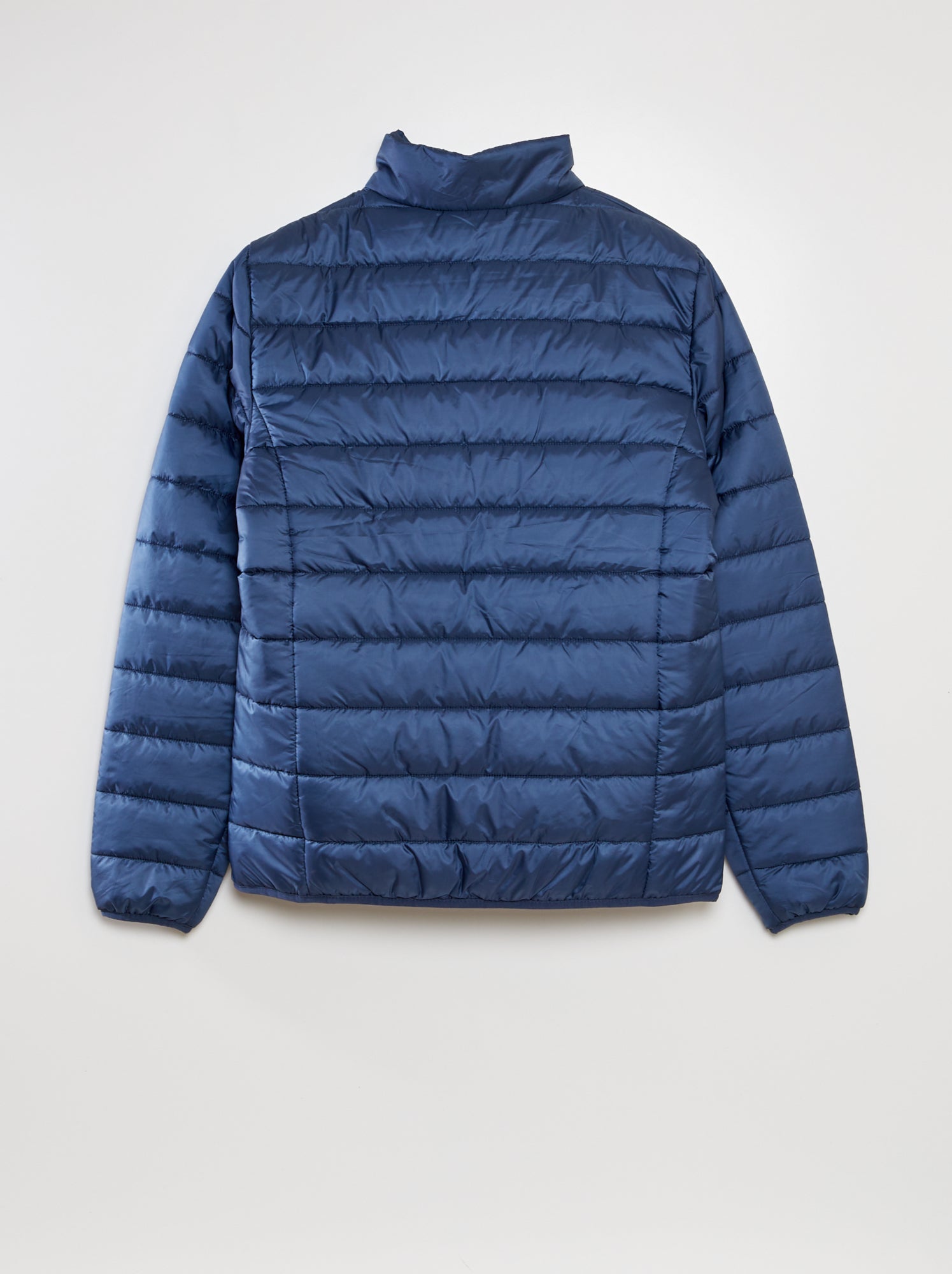 Piumino in bottiglie riciclate - blu scuro
