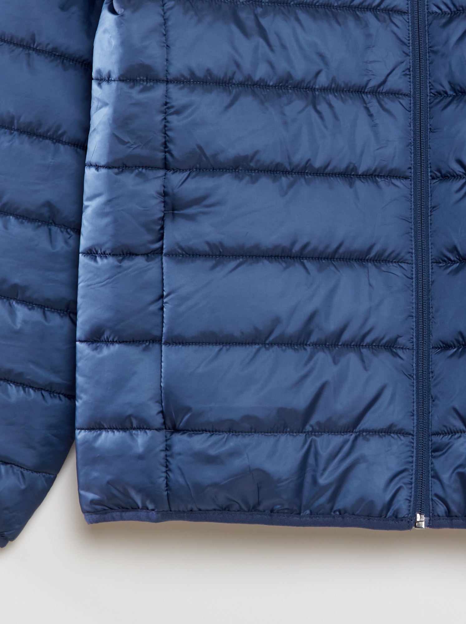 Piumino in bottiglie riciclate - blu scuro