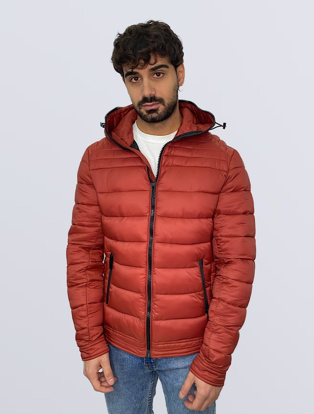 PIUMINO UOMO ROSSO