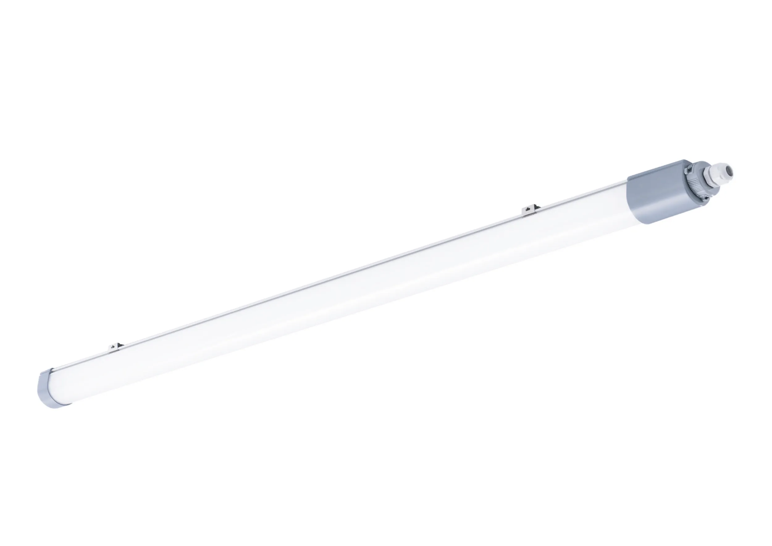 Plafoniera rettangolare SHOT, 240 V, 47 W tipo LED, L. 1,64 m, IP66