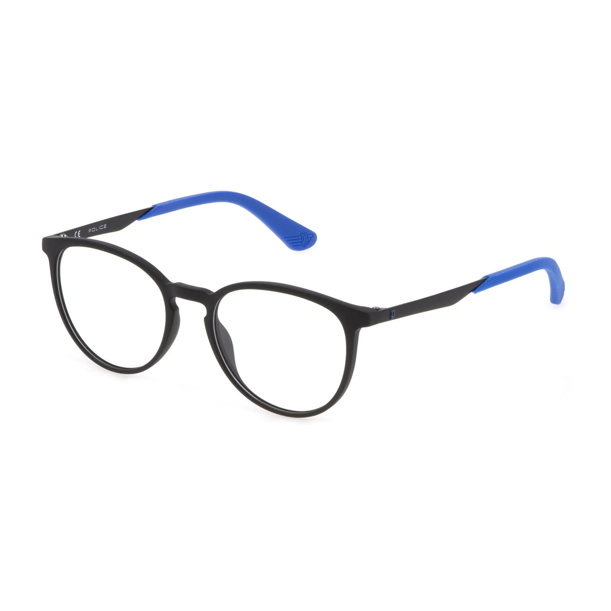   Police VK120 Groove Jr 2 0U28 Nero Opaco | Occhiale Da Vista Bambino Unisex 