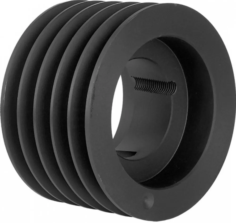 Puleggia per cinghie a V OPTIBELT, 5 denti, foro 48mm, in Ghisa