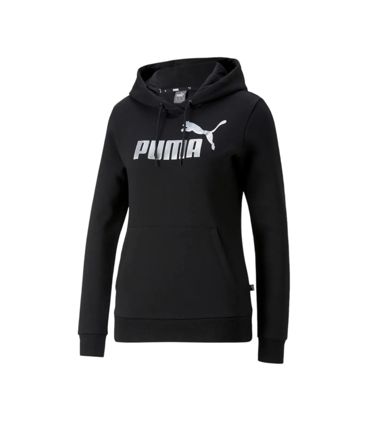 Puma Donna Felpa Con Cappuccio  Ess+ 2 Col Big Logo Fl