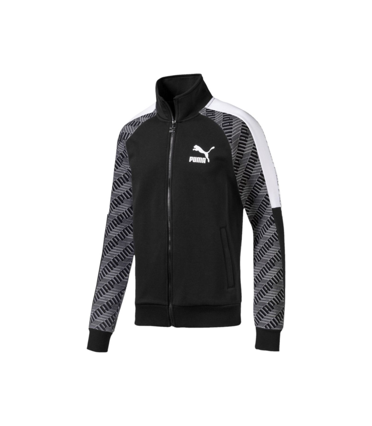 Puma Uomo Felpa Della Tuta Con Zip T7 Track