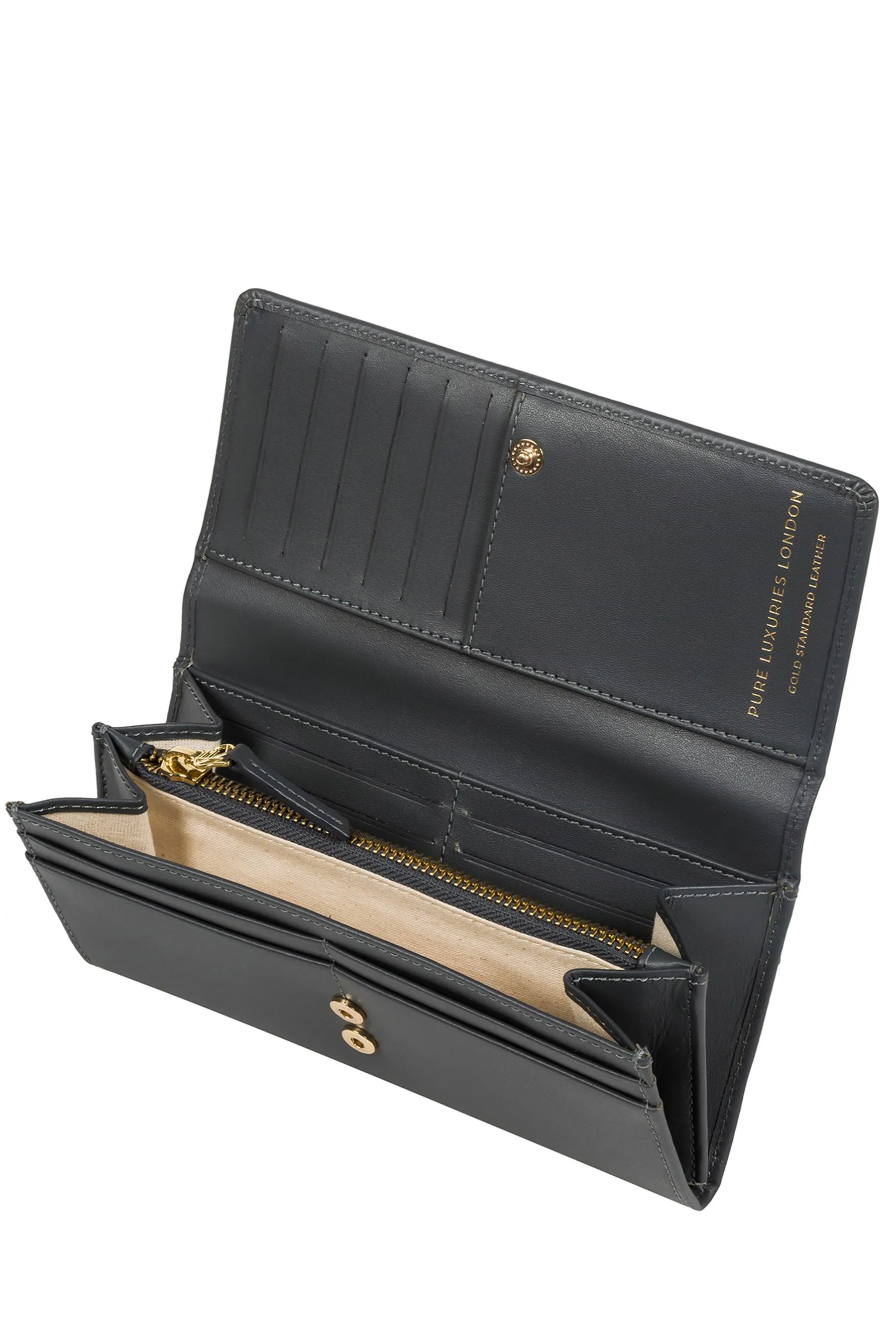 Pure Luxuries London - Paris - Borsellino ripiegato in pelle    