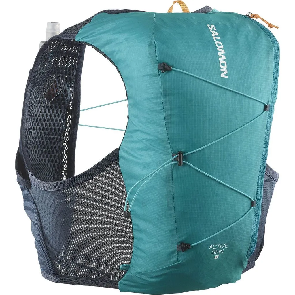 Salomon Active Skin 8 Tide Blue - Zaino Trail Running