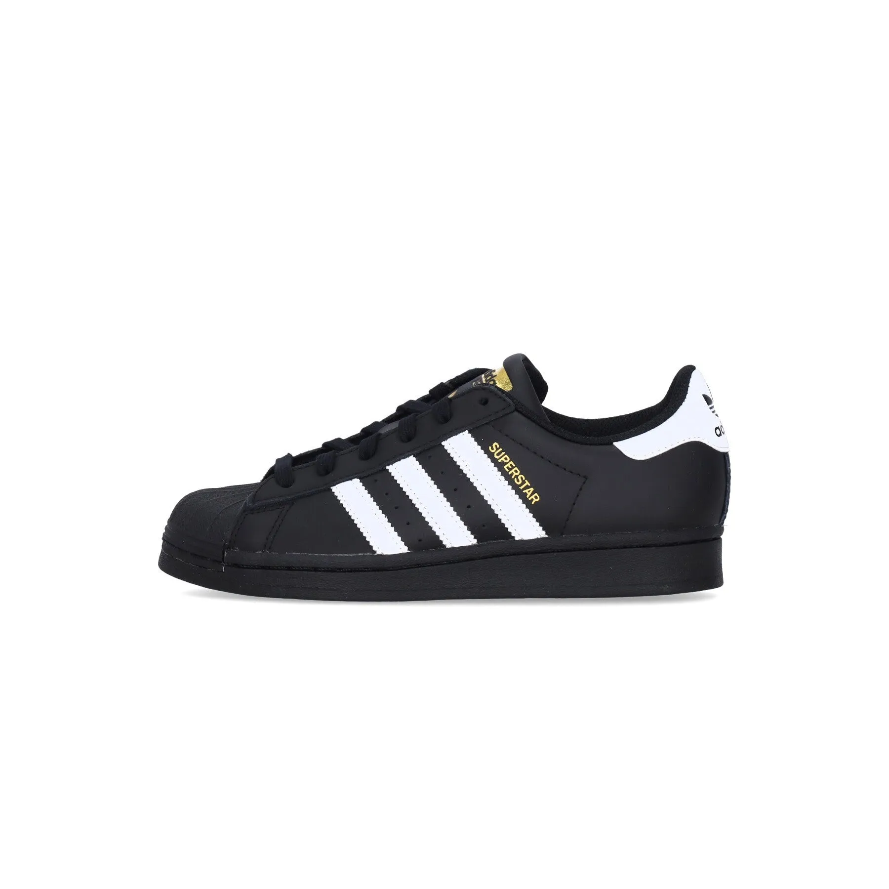 Scarpa Bassa Ragazzo Superstar J Core Black/cloud White/core Black