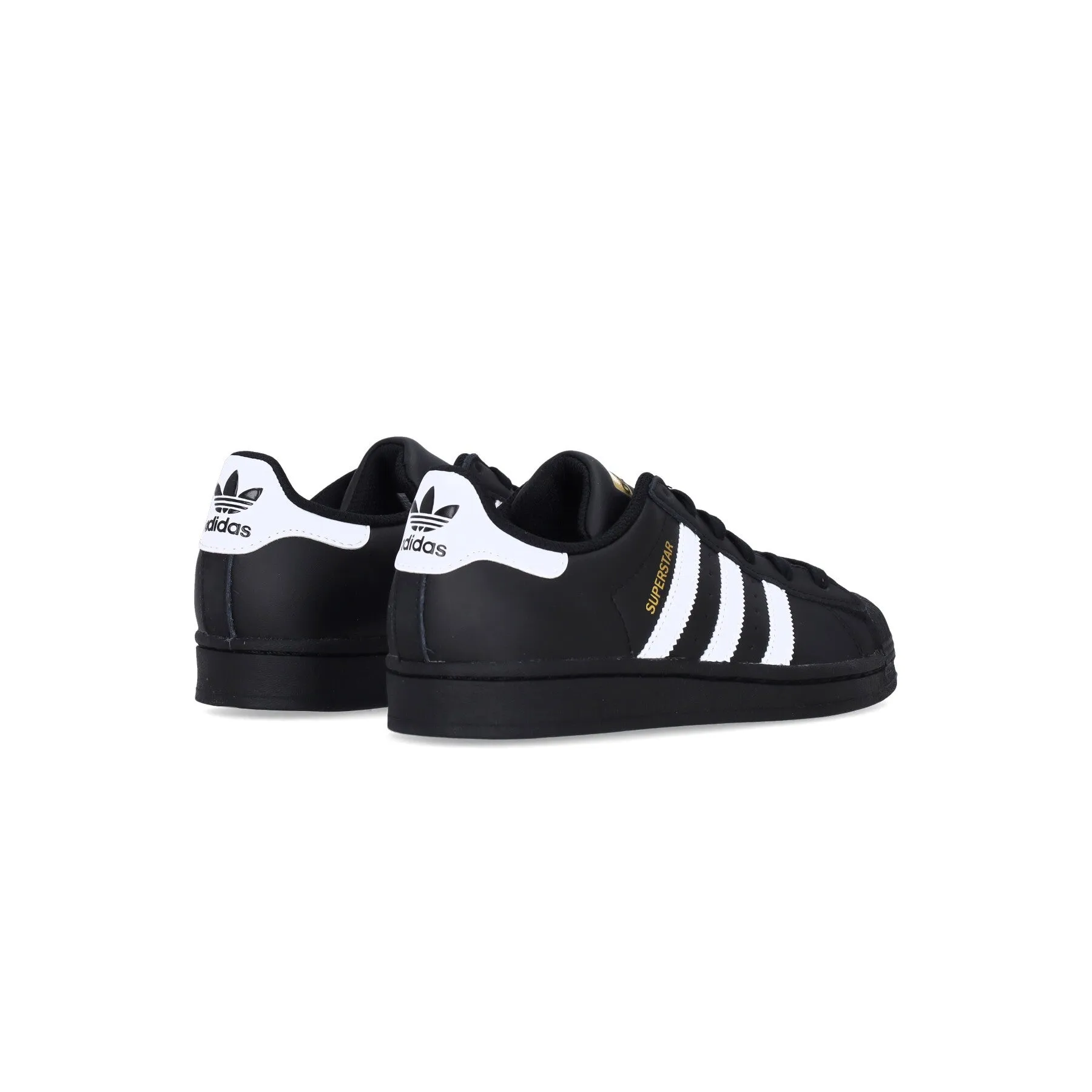Scarpa Bassa Ragazzo Superstar J Core Black/cloud White/core Black