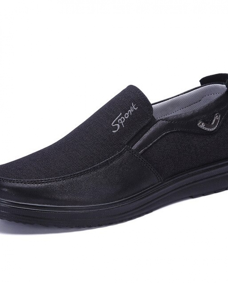 Scarpe casual da uomo in tela, panno traspirante, mocassini comodi, espadrillas da guida, da passeggio, da lavoro, oxford, calza