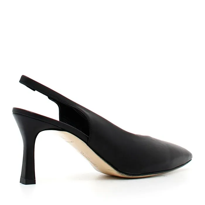 SCARPE CON TACCO IN PELLE