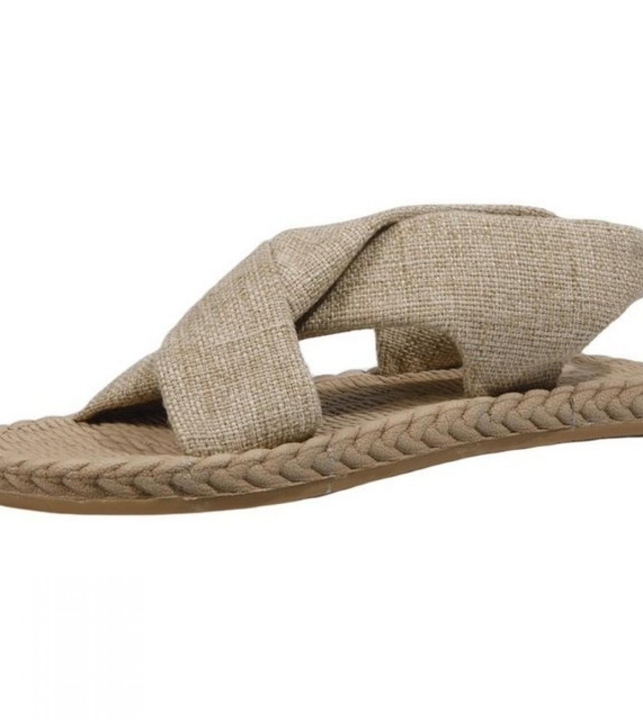 Scarpe da donna Estate Nuove espadrillas Sandali Moda Outdoor Roma Scarpe da spiaggia piatte incrociate elasticizzate 2022 Nuove