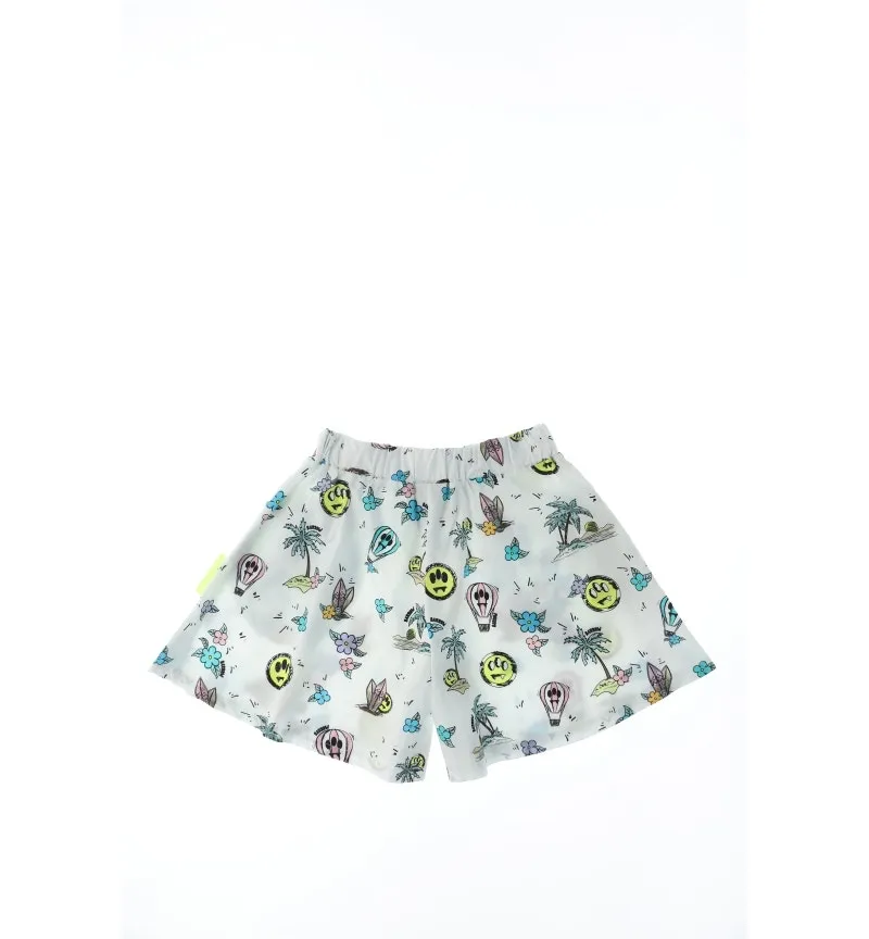 Shorts in popeline